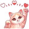 Емодзі Telegram «Love Cats» 🌡