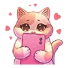 Love Cats emoji 📱