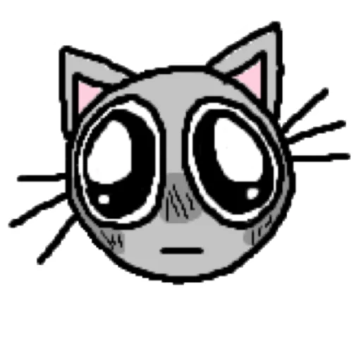 Стикер Telegram «котики эмоджи» 😳
