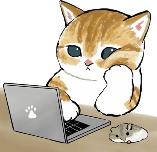 Telegram Sticker «котик» 😩