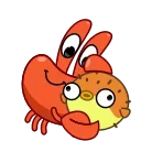 Krab emoji 🥰