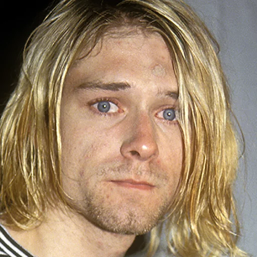 Kurt Cobain (Nirvana) stiker 😕
