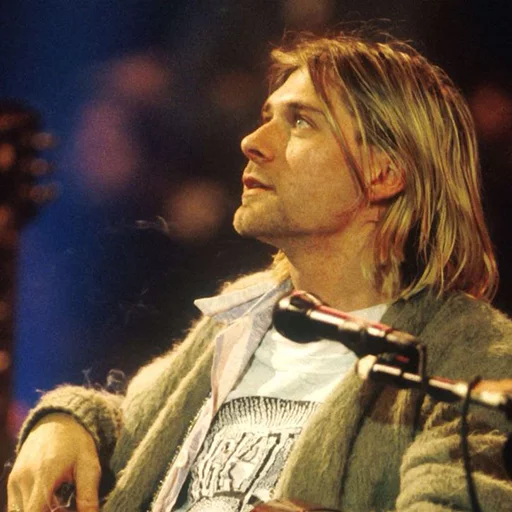 Kurt Cobain (Nirvana) stiker 😀