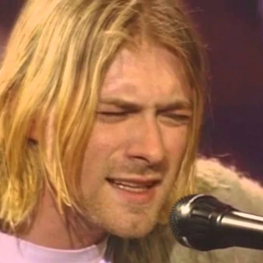 Эмодзи Kurt Cobain (Nirvana) 😫
