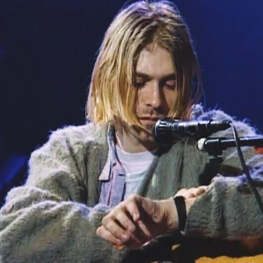 Kurt Cobain (Nirvana) sticker ⏰