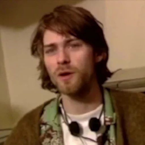 Емодзі Kurt Cobain (Nirvana) 😟