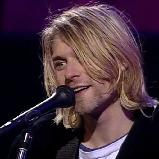 Telegram Sticker «Kurt Cobain (Nirvana)» 😀