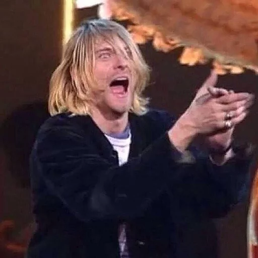 Емодзі Kurt Cobain (Nirvana) 👏