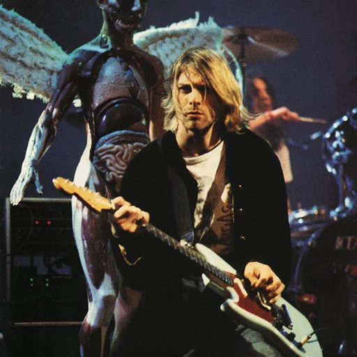 Емодзі Kurt Cobain (Nirvana) 😤