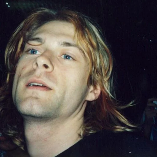 Kurt Cobain (Nirvana) emoji ☹