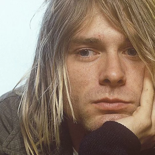 Kurt Cobain (Nirvana) stiker 🤔