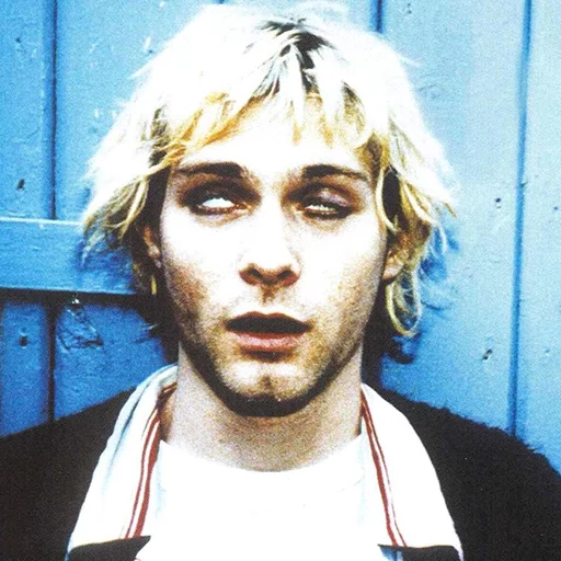 Telegram stiker «Kurt Cobain (Nirvana)» 😑