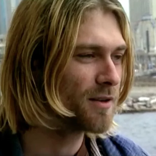 Telegram stiker «Kurt Cobain (Nirvana)» 🙂