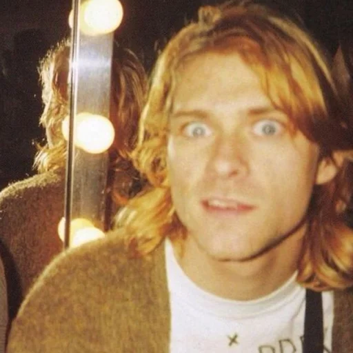 Стікери телеграм Kurt Cobain 2