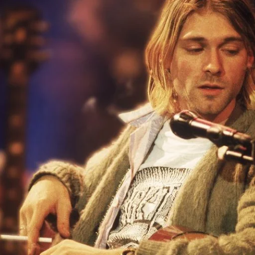 Telegram Sticker «Kurt Cobain 2» 😏