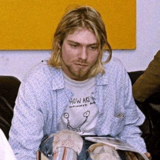 Эмодзи Kurt Cobain 2 😒