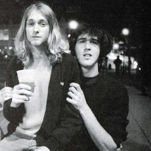 Telegram stiker «Kurt Cobain 2» 👥