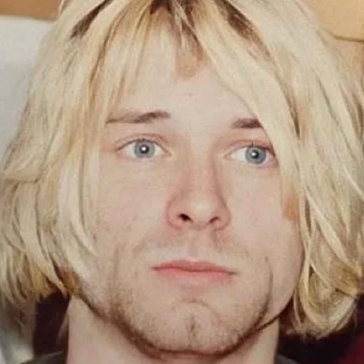 Telegram Sticker «Kurt Cobain 2» 😰