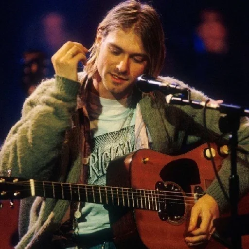 Эмодзи Kurt Cobain 2 🙄