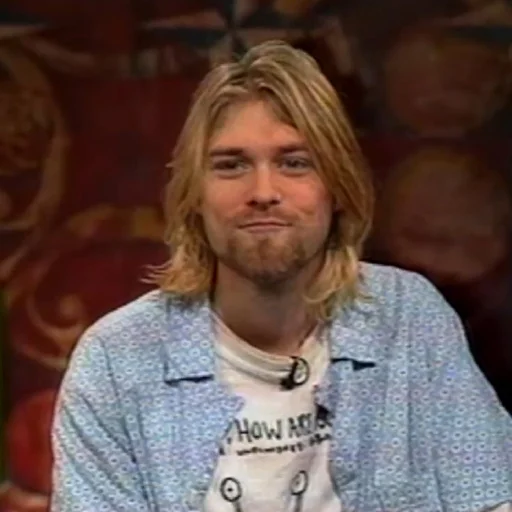 Telegram stiker «Kurt Cobain 2» 😆