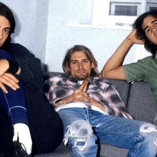 Telegram Sticker «Kurt Cobain 2» 😌