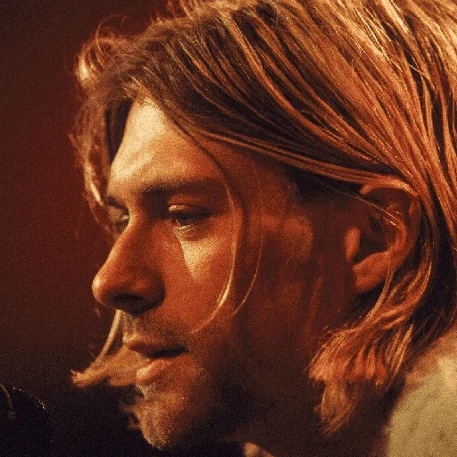 Kurt Cobain 2 sticker 🙁