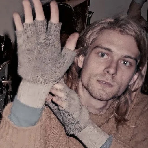 Эмодзи Kurt Cobain 2 ✋