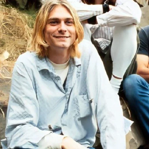 Эмодзи Kurt Cobain 2 😀