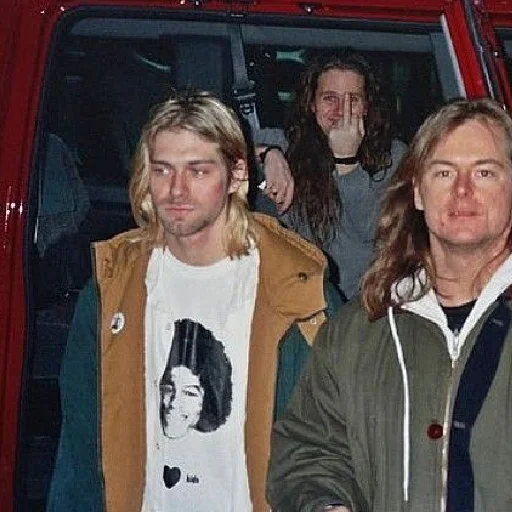 Telegram stiker «Kurt Cobain 2» 😵‍💫