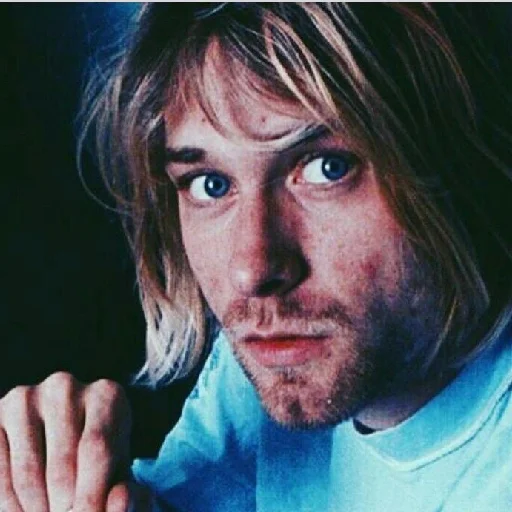 Telegram Sticker «Kurt Cobain 2» 😏