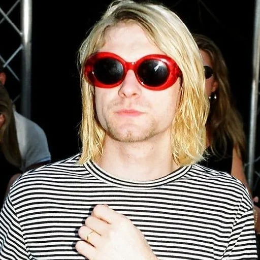 Эмодзи Kurt Cobain 2 😓
