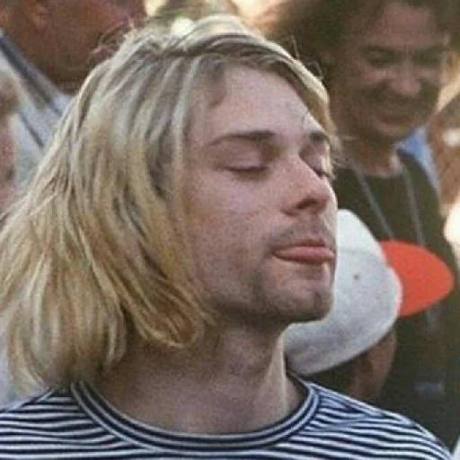 Эмодзи Kurt Cobain 2 😝