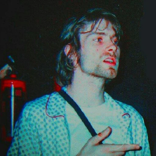 Telegram stikerlari Kurt Cobain 3