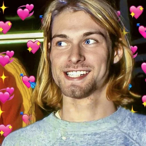 Kurt Cobain 3 sticker 🥰