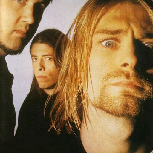 Kurt Cobain 3 sticker 😨