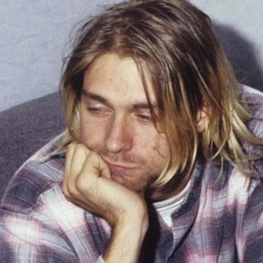 Стікер Telegram «Kurt Cobain 3» ☺️