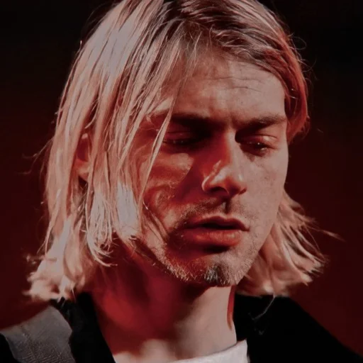 Telegram Sticker «Kurt Cobain 3» 😟