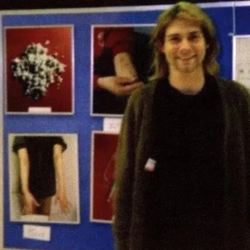 Kurt Cobain 3 sticker 😀
