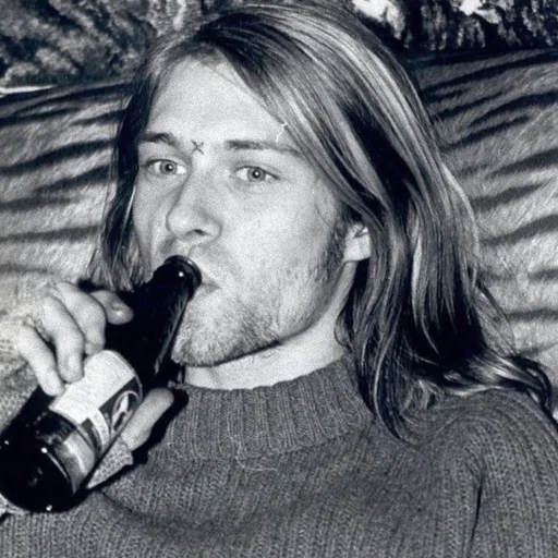 Kurt Cobain 3 stiker 🍻