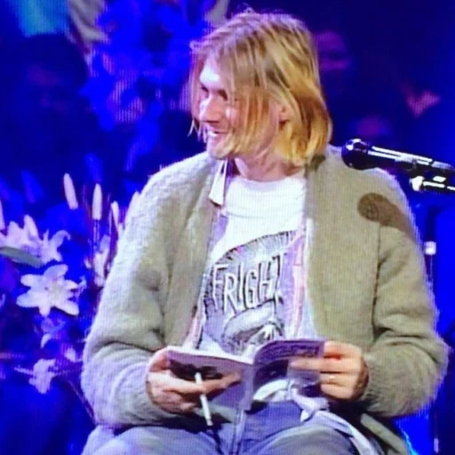 Стікер Telegram «Kurt Cobain 3» 😄