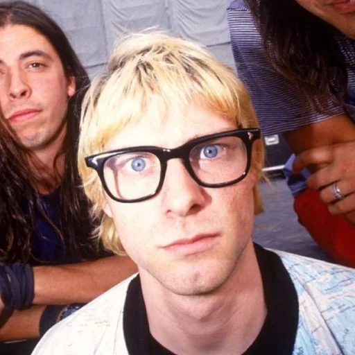 Стикер Telegram «Kurt Cobain 3» 😐
