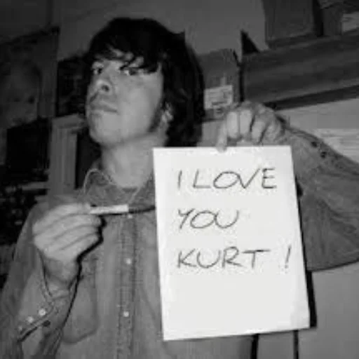 Стікер Telegram «Kurt Cobain 3» 💕