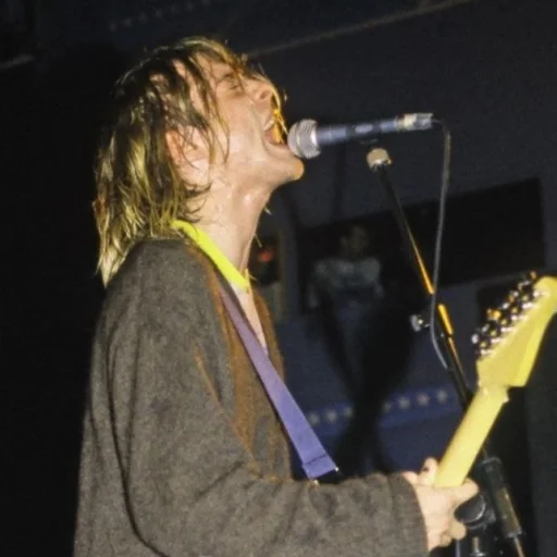 Стікер Telegram «Kurt Cobain 3» 🗣