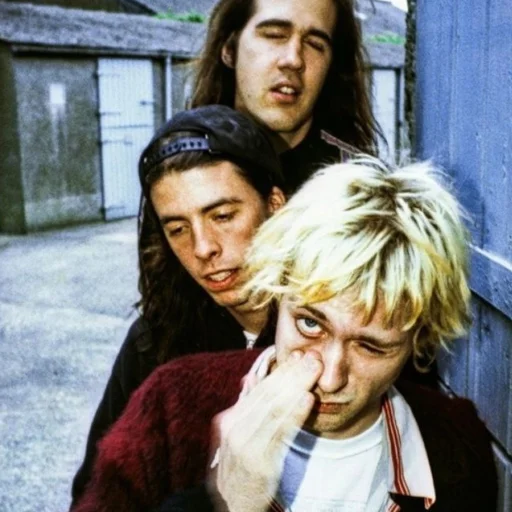 Стикер Telegram «Kurt Cobain 3» 🫦