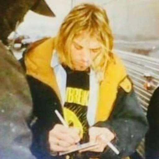 Kurt Cobain 3 sticker ✍️