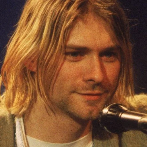 Стикер Telegram «Kurt Cobain » 🙂