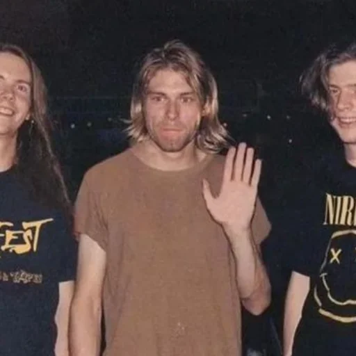 Эмодзи Kurt Cobain 👋