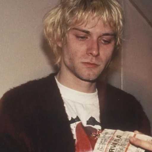 Стикер Kurt Cobain  🧐