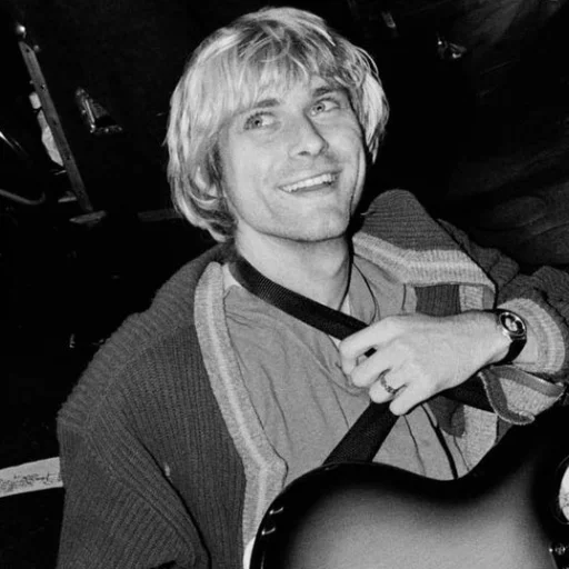 Эмодзи Kurt Cobain 😊