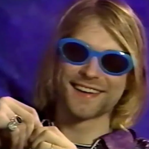 Стікер Telegram «Kurt Cobain» 😇